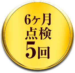 6ヶ月点検5回