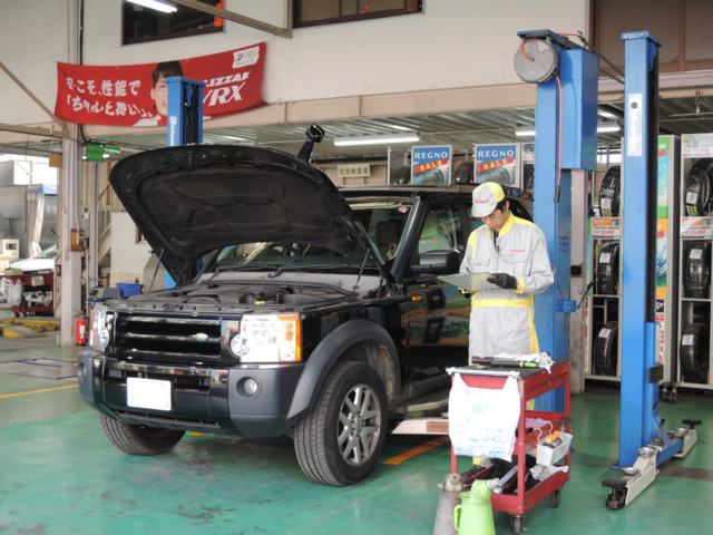 人気の車種、展示中